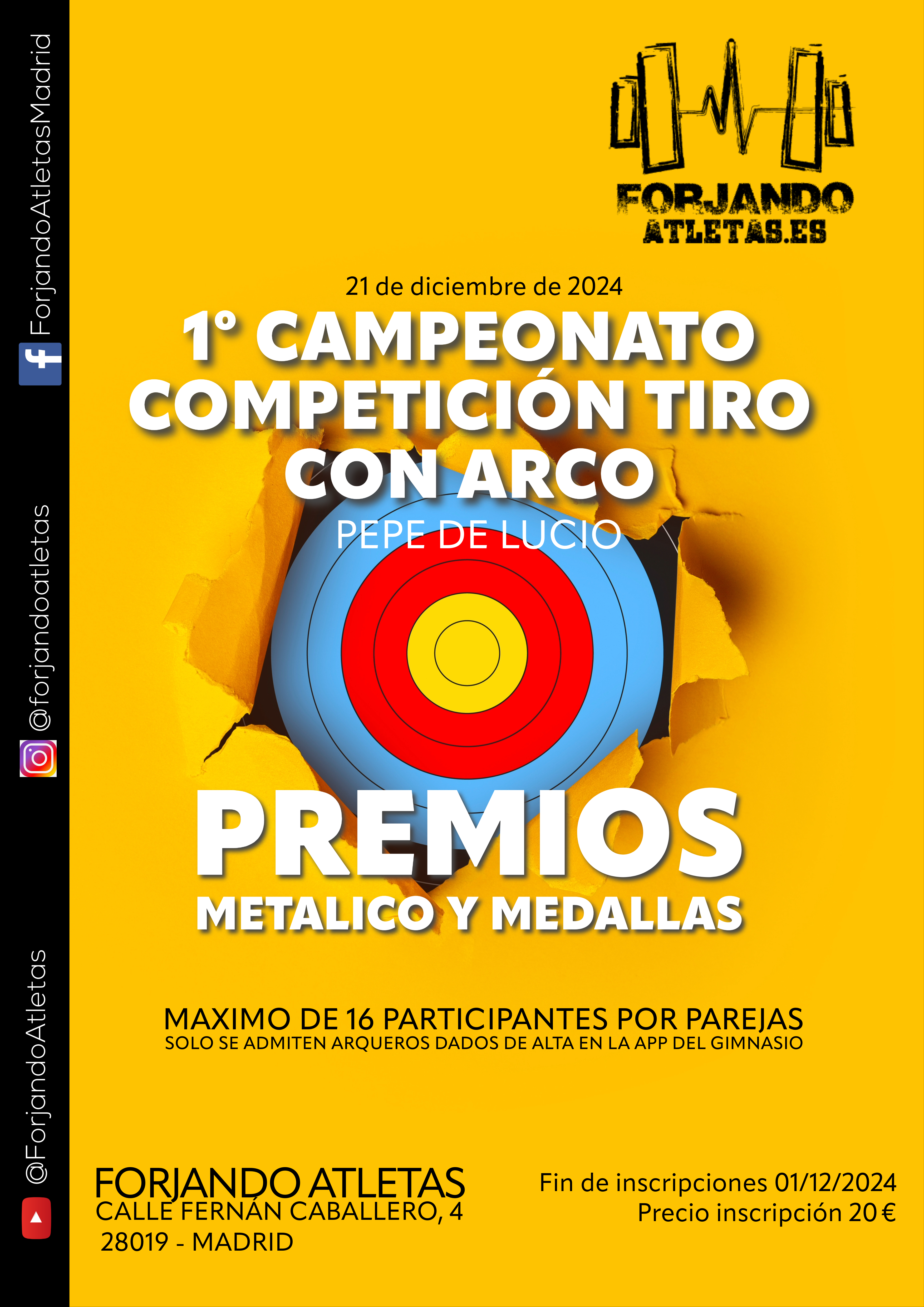 1ª Competición de tiro con arco ALFA Club Deportivo